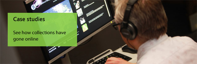 See how collections have gone online