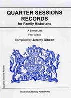 Quarter Sessions Records for Family Historians