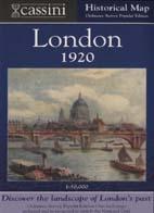 London 1920 Historical Map