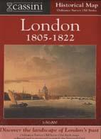 London 1805-1822 Historical Map