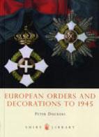 European Orders and Decorations to 1945