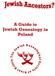 Jewish Ancestors? A Guide to Jewish Genealogy in Poland