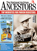 Cover of Ancestors magazine
