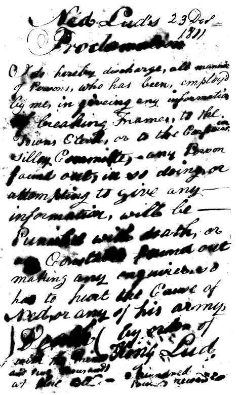 Very smudged, untidily handwritten letter. Ref: HO/42/118