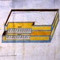 Design for a keyboard, 1792. Catalogue reference: C 210/39