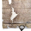 Magna Carta, third issue of Henry III, 1225. Catalogue reference: DL 10/71