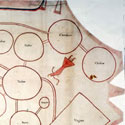 Deerskin map of the Indian Nations between South Carolina and the Mississippi River, [c.1724]. Catalogue reference: CO 700/NORTH AMERICAN COLONIES GENERAL 6 (1)