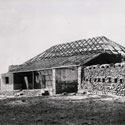 Anglo-Zulu War: Rorke's House at Rorke's Drift, 1879. Catalogue reference: COPY 1/47