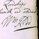 Letter from Captain William Kidd requesting his release from close confinement after nine months in gaol, 30 December 1700. Catalogue reference: ADM 1/2004