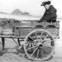 Miss Sarah Reed, parcel messenger between Belmont and Bolton, 1909. Catalogue reference: COPY 1/536