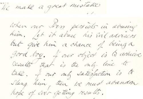 Extract from a letter from Nevile Henderson, British Ambassador in Germany, September 6th, 1938 (FO 371/21737)