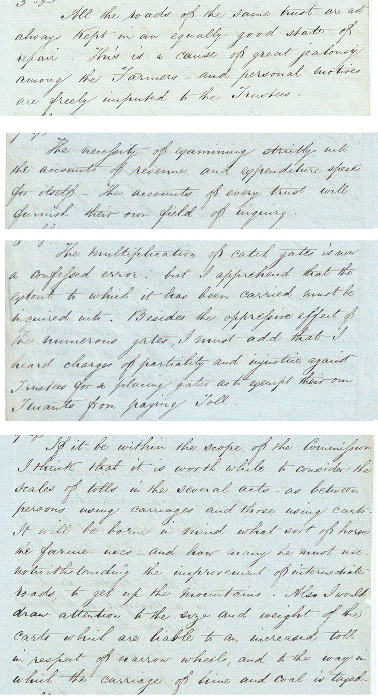 Extract from George Ellis's memo 2 November 1843 (HO 45/454B f.980)