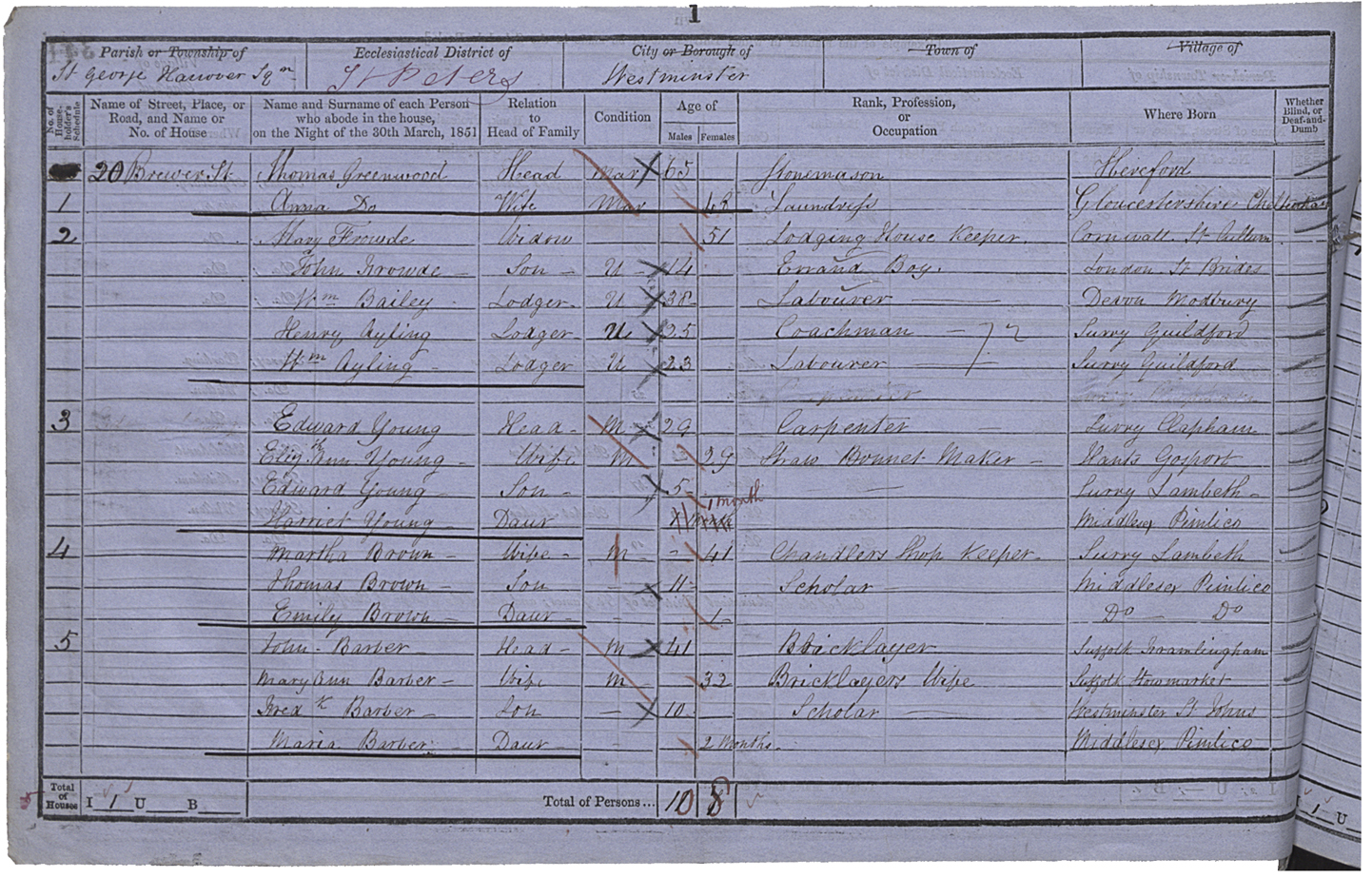 1851 Census return (HO 107/1478)