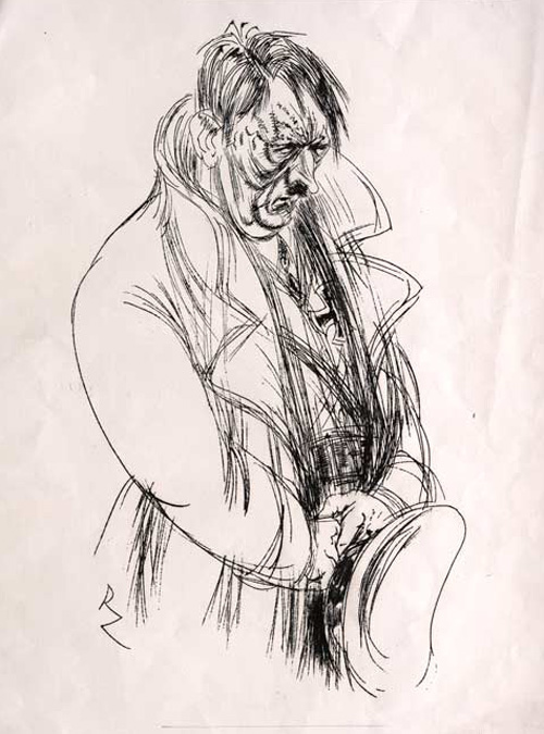 'Hitler in distress' by Richard Ziegler c.1944 (INF 3/1298)