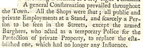 'The London Gazette' - Monday 13 July 1789 (ZJ 1/85)