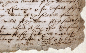 Will of William Shakespeare, 1616 (catalogue reference: PROB 1/4 (2)