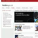 Greater London Authority 2012 website