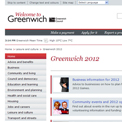 Greenwich 2012 website
