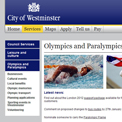 Westminster 2012 website