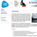 East London Lives website