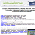 Routledge Online Studies on the Olympic and Paralympic Games website