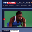 Sky Sports 2012 website
