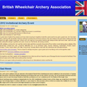 British Wheelchair Archery Association website
