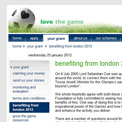 Football Foundation 2012 website