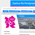 London 2012 venues archived website