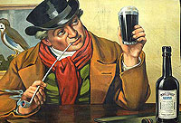 Painting of a man drinking liquor - Catalogue reference: COPY 1/142