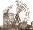 The Great Wheel under construction at Earl's Court Exhibition, 1895. Cat ref: COPY 1/420