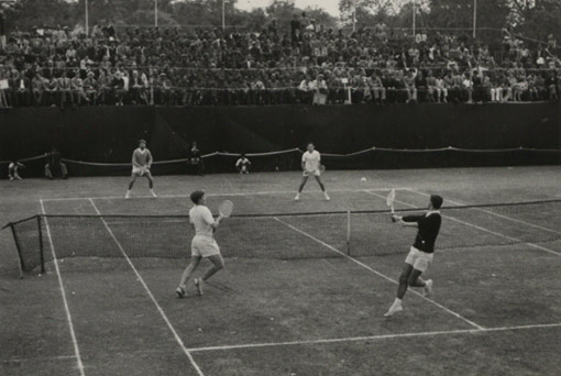 British, Dutch and German lawn tennis players, Lahore, Pakistan