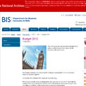 Department for Business innovation and Skills
