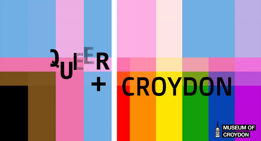 The Queer+ Croydon logo