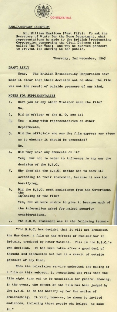 BBC film censored? - The National Archives