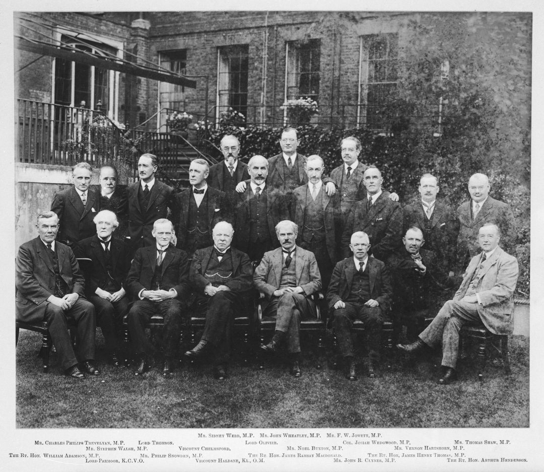 First Labour Government 1924 The National Archives   PRO30 69 1668 Pt.4 No.318 The First Labour Cabinet 1924 1 1080x937 