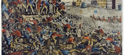 Image of Peterloo massacre 1819