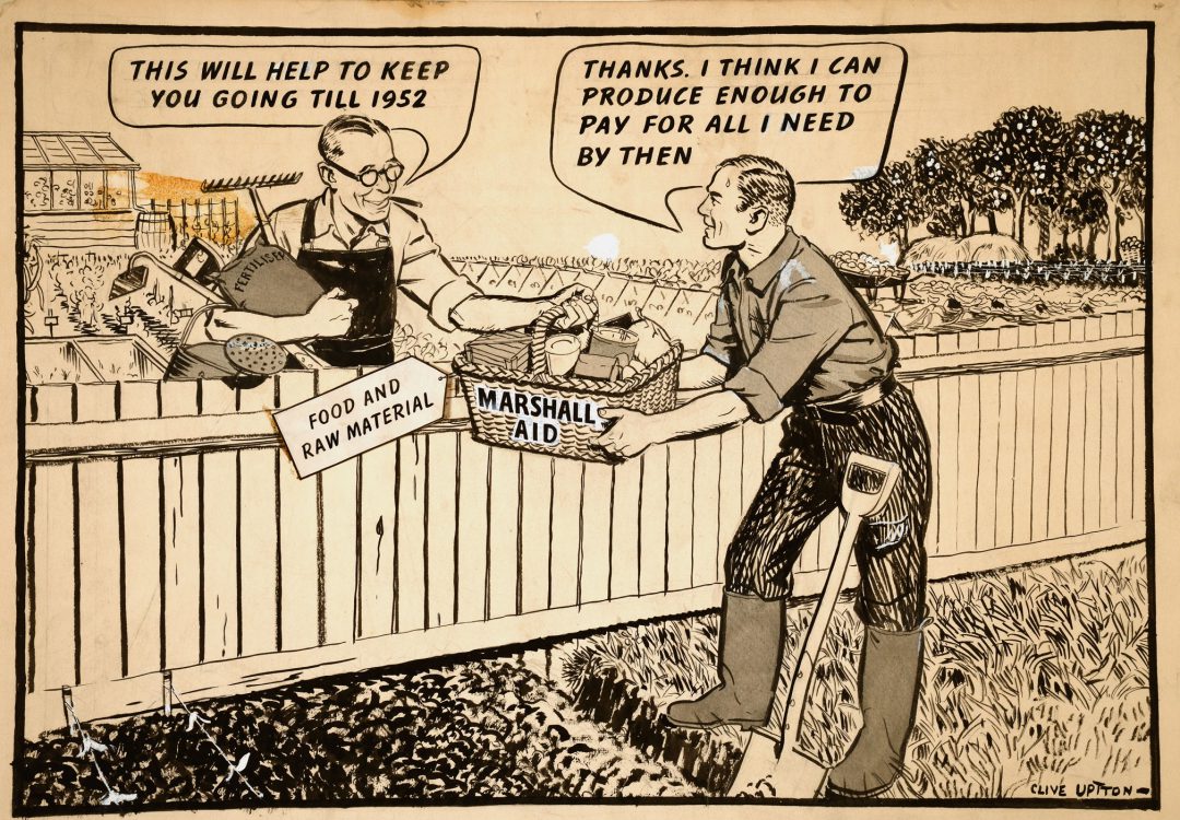 Marshall Aid Cartoon - The National Archives